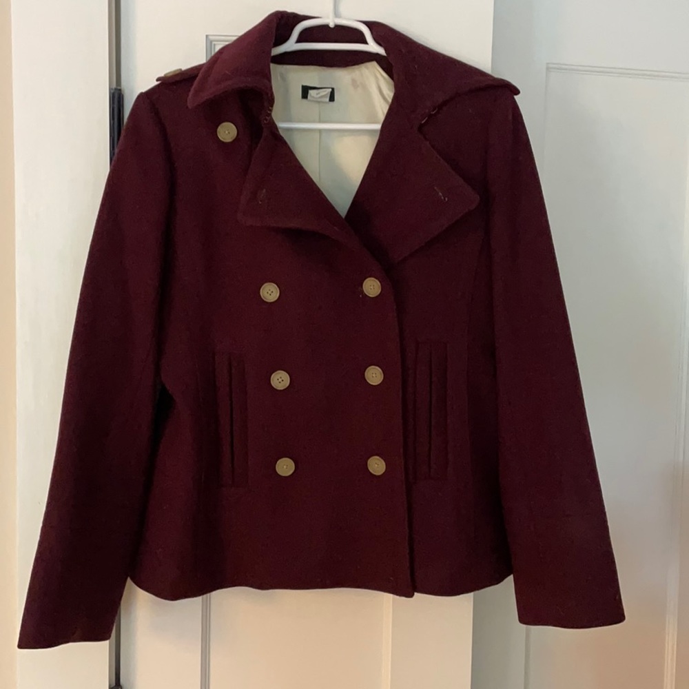 J Crew < wool pea coat